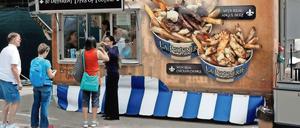 Imbiss für zwischendurch: Eine Poutine-Bude.