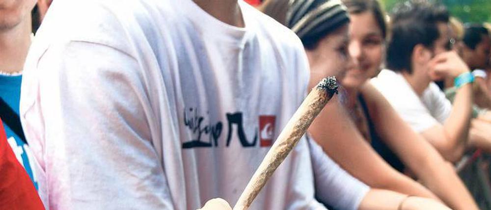 Gefährlich. Regelmäßiges Kiffen verändert bei 16- und 17-Jährigen wahrscheinlich die Form des Hippocampus im Gehirn .