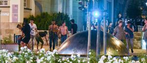 Der Kornmarkt ist in Bautzen ein beliebter Treffpunkt von Asylbewerbern