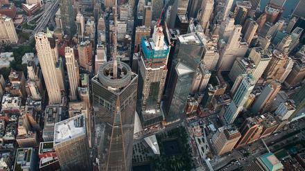 New York von oben. 
