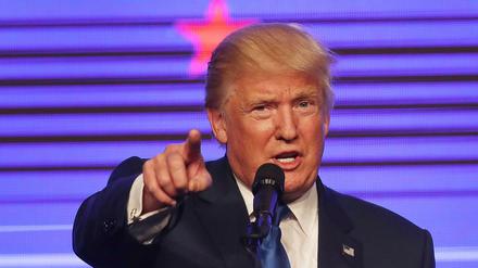 Holt in Umfragen auf: US-Präsidentschaftskandidat Donald Trump 