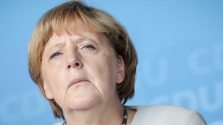 Bundeskanzlerin Angela Merkel (CDU) 