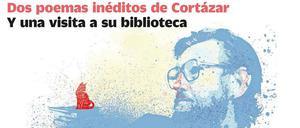 Immer noch gut für Titelgeschichten. Das Cortázar gewidmete Cover von "Confabulario".