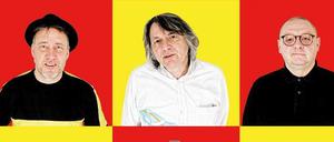 Die Soulpunker von Family 5 mit dem Sänger und Texter Peter Hein oben in der Mitte.