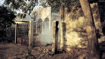 Reste der Residentur der deutschen Tschadseeländer in Kamerun.