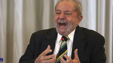 Brasiliens ehemaliger Präsident Luiz Inacio Lula da Silva. 