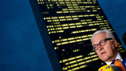 Bundesaußenminister Frank-Walter Steinmeier trifft sich in New York auch mit US-Außenminister Kerry und dem russischen Amtskollegen Lawrow. 