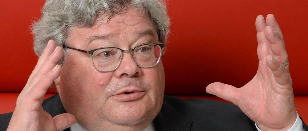 Der Europaabgeordnete Reinhard Bütikofer (Bündnis 90 / Die Grünen).
