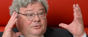 Der Europaabgeordnete Reinhard Bütikofer (Bündnis 90 / Die Grünen).