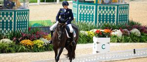 Auf dem zweiten Platz. Elke Philipp.