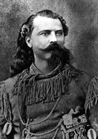Porträt von Buffalo Bill