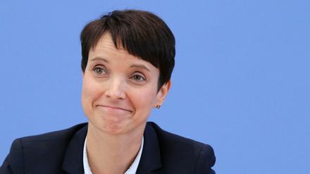 AfD-Chefin Frauke Petry. 