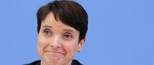 AfD-Chefin Frauke Petry. 