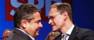 Sigmar Gabriel und Michael Müller.