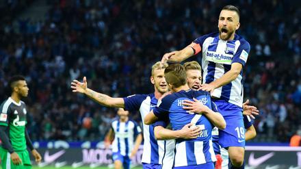 Überflieger. Hertha rangiert nach drei Spieltagen auf Platz zwei hinter den Bayern.