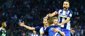 Überflieger. Hertha rangiert nach drei Spieltagen auf Platz zwei hinter den Bayern.