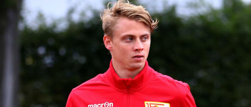 Steht vor seinem Debüt für den 1. FC Union: Der Schwede Simon Hedlund.