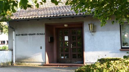 Die Elly-Heuss-Knapp-Schule in Darmstadt (Hessen).