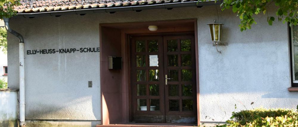 Die Elly-Heuss-Knapp-Schule in Darmstadt (Hessen).