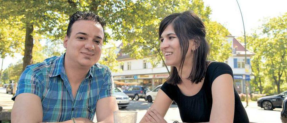 Syrisch-deutsches Tandem: Seit Anfang des Jahres treffen sich Rami und Luise regelmäßig. Zusammengefunden haben Sie über das Welcome@FUBerlin-Programm für studieninteressierte Flüchtlinge.