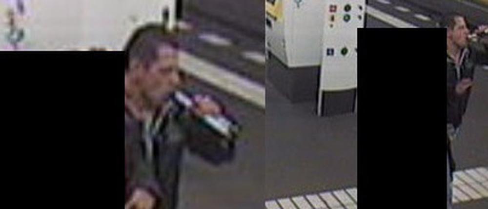So sieht der mutmaßliche Vergewaltiger aus. Die Polizei fahndet nach ihm mit diesen Fotos.