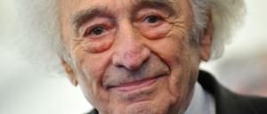 Max Mannheimer bei den Feierlichkeiten anlässlich der Grundsteinlegung für ein NS-Dokumentationszentrum in München im März 2012.