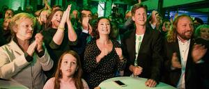 Siegerlaune bei den Grünen nach der Berlin-Wahl. 