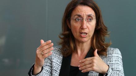 Staatsministerin Aydan Özoguz (SPD) ist seit Dezember 2011 stellvertretende Bundesvorsitzende der SPD und seit Dezember 2013 Staatsministerin bei der Bundeskanzlerin als Beauftragte der Bundesregierung für Migration, Flüchtlinge und Integration.