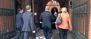 Am Mittwoch begannen im Roten Rathaus die Sondierungsgespräche der SPD.