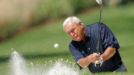 "The King": Golflegende Arnold Palmer im April 2008 