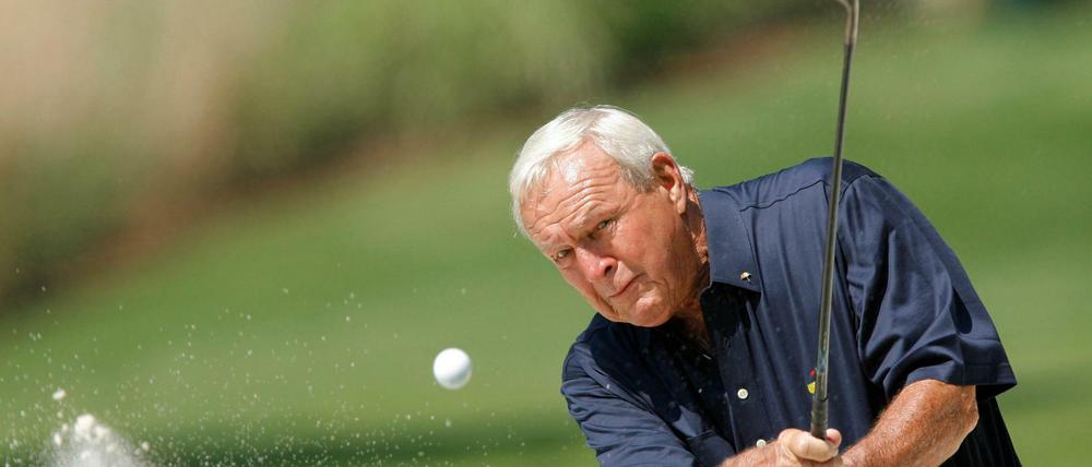 "The King": Golflegende Arnold Palmer im April 2008