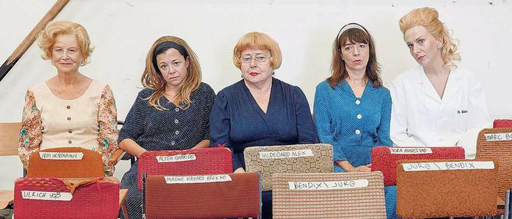 Wer sind wir, wer waren wir? Die Damen aus "Bekannte Gefühle, gemischte Gesichter".