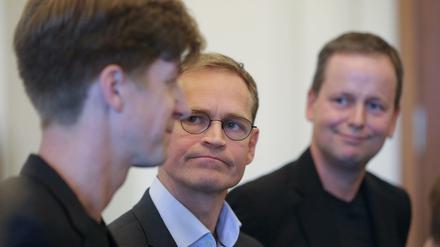 SPD, Linke und Grüne wollen Mitte nächster Woche Koalitionsgespräche beginnen.