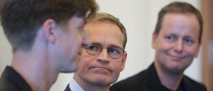 SPD, Linke und Grüne wollen Mitte nächster Woche Koalitionsgespräche beginnen.