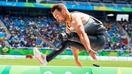Auf dem Sprung. Heinrich Popow trat mit Gold in Rio ab.