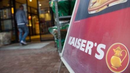 Eine Filiale der Einzelhandelskette "Kaiser's" in Berlin.