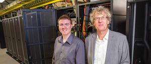 Auf der Suche nach den alten Tönen: Jason Long (links) und Jack Copeland.