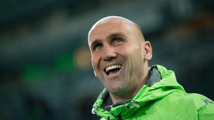Mit ihm kam der Erfolg nach Gladbach. Trainer André Schubert. 