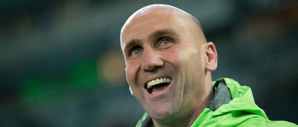 Mit ihm kam der Erfolg nach Gladbach. Trainer André Schubert. 