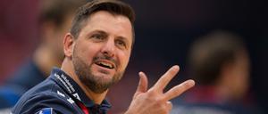 Wieviele Spiele sind's eigentlich noch? Flensburgs Trainer Ljubomir Vranjes und sein Team sind einer von drei deutschen Vertretern in der Champions League. 
