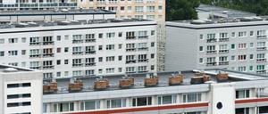 Wohnblöcke in Berlin.