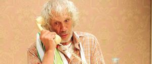 Michael Altmann in "Die Studentin und Monsieur Henri" in der Komödie Winterhuder Fährhaus in Hamburg, 2015.