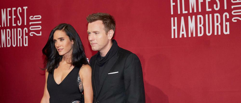 Hollywood in Hamburg. Jennifer Lynn Connelly und Ewan McGregor bei der Eröffnung des 24. Filmfests.
