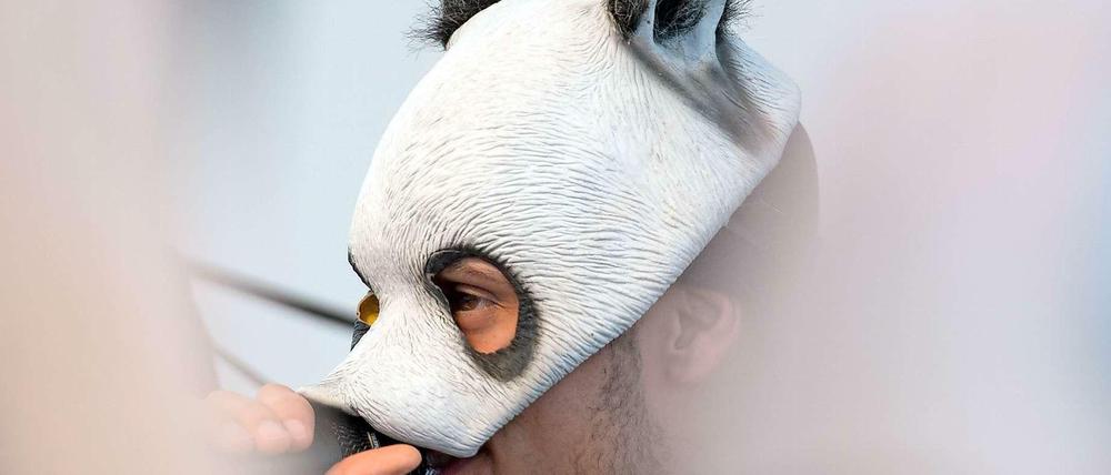 Voll peinlich. Erwachsene führen sich immer länger im Leben kindisch auf, einige wie Sänger Cro tragen sogar Tiermasken. 