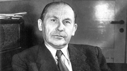 Tagesspiegel-Gründer Erik Reger (1893 - 1954).