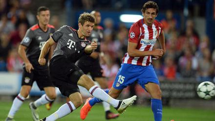Auch Thomas Müller konnte die Niederlage nicht verhindern.