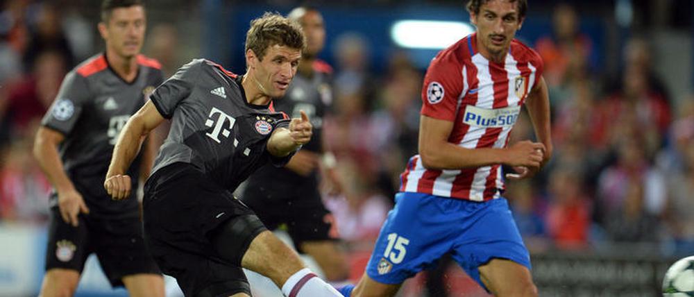 Auch Thomas Müller konnte die Niederlage nicht verhindern.