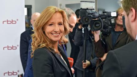 Großbaustelle RBB-Fernsehen: Patricia Schlesinger wurde als Programm-Intendantin an die Spree geholt, um den TV-Bereich aus dem Quotenkeller zu holen.