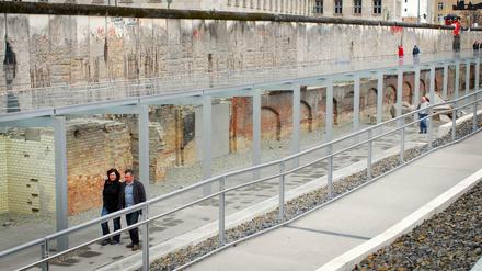 Die Gedenkstätte Topographie des Terrors in Berlin.