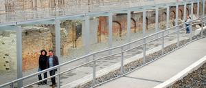 Die Gedenkstätte Topographie des Terrors in Berlin.